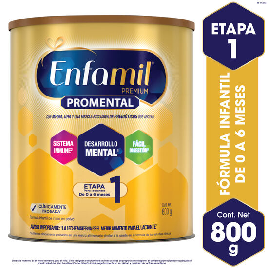 Fórmula Infantil Enfamil Premium Promental Etapa 1, 800g
