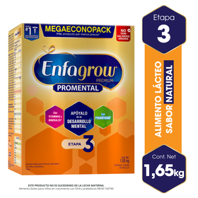 Fórmula Infantil Enfagrow Premium Promental Etapa 3, 1650 g